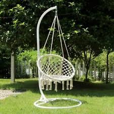 Denn schaukeln macht auf jeden fall spaß und entspannt uns menschen. Hangesessel Hangematte 150 Kg Hangestuhl Hangekorb Garten Schaukel O60 Cm Ebay