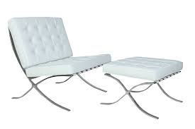 Людвиг мис ван дер роэ / ludwig mies производителя: Premium Barcelona Chair And Ottoman White Mies Van Der Rohe Replica Decomica As A Brand Known For Quality And Excellent Service
