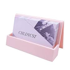 Personalized black, white and hot pink zebra print desk business card holder. Vd5fyhrbz2l3xm