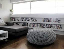 A useful and versatile item of furniture, ottomans and footstools can be used in many areas around the home. Giant Pouf Ottoman Xxxl Knitted Pouffe Modern Bean Bag Etsy