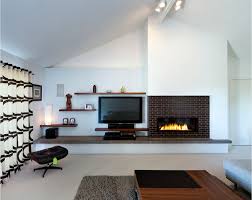 My first stop in any design question is always some internet inspiration. Living Room Fireplace Shelves Novocom Top