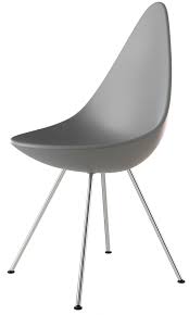 Alter fritz hansen jacobsen stuhl serie 7 schwarz mit schöner patina, vintage. Drop Stuhl Fritz Hansen Gen Z Yellow Farbig Pulverbeschichtet Wie Schale Fritz Hansen 3110 401