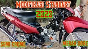 Kemudahan modifikasi honda supra x 125 blog garasi modifikasi. Modifikasi Motor Supra X 125 Standar Warna Merah Nghenhachay Net