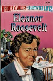 ELEANOR ROOSEVELT-PAPERBACK BOOK-HEROES OF AMERICA -COPYRIGHT 1996