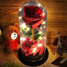 These birthday balloons as girlfriend birthday gift ideas can definitely make her day more fascinating, as any birthday celebration is completely scrappy without birthday balloons delivery. Led Light Red Rose Gift Flower Girlfriend Boyfriend Gf Him Her Birthday Present For Sale Online Ebay