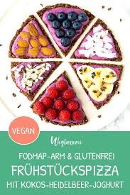 Fruchtige Fruhstuckspizza Mit Beeren Und Kokosjoghurt Rezept Fruhstuck Gesund Fodmap Fodmap Lebensmittel