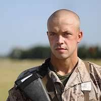 Recruit Austin Ferrell with Kilo Company, 3rd Recruit