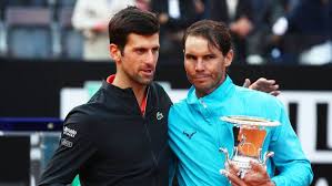 Novak djokovic shakes hands with rafael nadal. Atp Masters Rome Live Rafael Nadal Vs Novak Djokovic On Tv Live Stream And Live Ticker Tennisnet Com