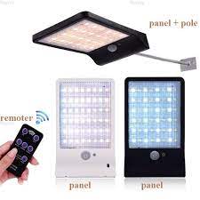 Lampu taman tenaga surya yg dapat menyala otomatis saat gelap. Lampu Solar Tenaga Surya Lampu Dinding Taman Tembok Jalan Rumah 36 Led 48led Otomatis Sensor Motion Shopee Indonesia