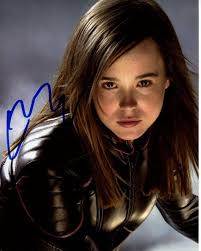 Ellen Elliot Page Signed Autographed 8x10 X-men Kitty Pryde Photo