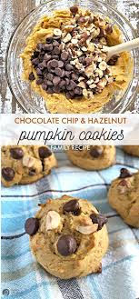 Pumpkin Cookies With Chocolate Chips Recipe Pumpkin Cookies Chocolate Chip Cookies Cookie Recipes