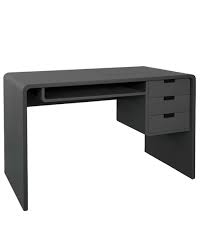 Greenforest kleiner klappbarer schreibtisch, 2 ebenen computertisch mit regal ho. Schreibtisch Pauline 119x77 5x67 In Anthrazit