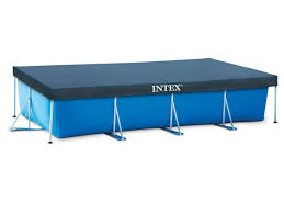 Bache De Protection Pour Piscine Tubulaire Rectangulaire Intex