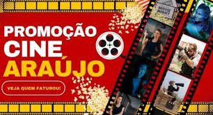 Veja quem são os vencedores dos ingressos do Cine Araújo desta semana