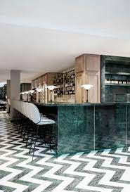 gruner marmor trend wohnen edel bar theke interiors design green modern interior design restaurant interior bar interior design