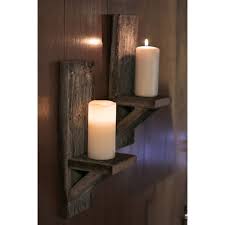 Its staggered candles can be rearranged in multiple styles so it always looks new. Rustic Wall Candle Holders Ideas On Foter