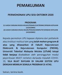 Program yang ditawarkan adalah secara sepenuh masa atau separuh masa dalam pengajian berikut: Fkekk Utem Photos Facebook