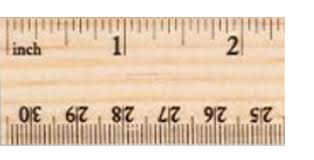 Each inch is divided into 16 lines, meaning that the space between each line is 1/16 inch long—this is the smallest length you can measure with a ruler. Where Is 6 23 Inches On A Ruler Quora