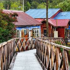 Puerto Eden, Chile. in 2020