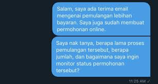Dapat email tadi daripada ptptn…ada lebihan bayaran. Teruja Ptptn Email Minta Ambil Duit Lebihan Bayaran Bila Ditanya Jumlahnya Terkejut
