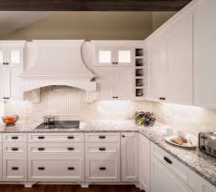 Cambria Bellingham With Dove White Cabinets Travertine Backsplash Herringbone Inset An Backsplash For White Cabinets Kitchen Countertops Prices Kitchen Style