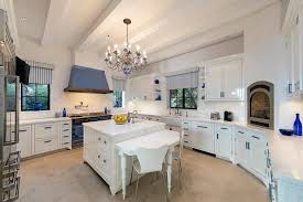 Source a dreamy beautiful blue island with light colored cabinets. 25 Gorgeous French Country Kitchens Hgtv