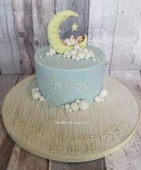 When You Wish Upon A Star Baby Shower Cakes Girl Baby Shower Cakes Christening Cake Boy
