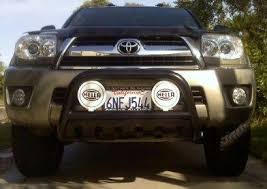 new bull bar and hella lights hella 4runner bull bar