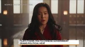 Us film company says local contractors made credit decisions and complied with chinese laws. Mulan Opens In China With Bad Reviews From Fans Douban Bloomberg