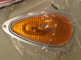 Amber Marker Light Vintage Travel Trailer Pathfinder Teardrop 662 Nos Vintage Travel Trailers Vintage Travel Travel Trailer