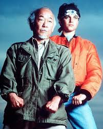 Fondly remembered by many kids the karate kid is a testimony to the sizzling relationship between ralph macchio who plays the kid and pat morita who plays his mentor. The Karate Kid 1984 Photo Allposters Com