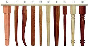 Turned Leg Taper Leg Flare Leg Mission Square Leg Ornate Leg Designs Simple Leg Designs Lyn Unique Furniture Refinishing Furniture Woodworking Furniture