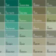 66 Disclosed British Paint Colour Chart