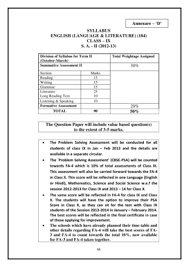 Fillable Online Edudel Nic Syllabus English Language Amp Literature 184 Class Bb Edudel Nic Fax Email Print Pdffiller