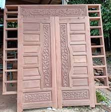 Daun pintu kayu panel murahrp375.000: Frame Pintu Pintu Kayu Dan Kayu Larik Home Facebook