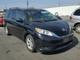 Base l, le, se, xle and limited. 5tdkk3dc9ds316122 2013 Toyota Sienna Le Black Price History History Of Past Auctions Prices And Bids History Of Salvage And Used Vehicles