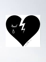 Check out this fantastic collection of sad boy anime wallpapers, with 53 sad boy anime background images for your desktop, phone or tablet. Kokoro Wa Kanashii Sad Heart In A Fun Poster By T Shatsuclub Redbubble