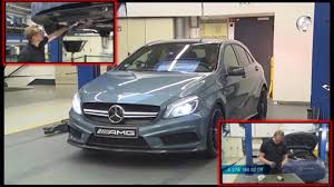 Mercedes Benz Engine Oil And Filter Change A Class Gla Class Cla Class W117 W156 W176 M133 Youtube