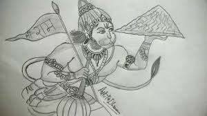 Hanuman Pencil Drawing Download Bestpencildrawing Fantastic illustrations created using pencil sketches and digital coloring. hanuman pencil drawing download