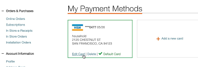 Be sure to select sign up for autopay / update autopay to use your bank account or card to make automatic payments. Use A Fake Editing Flow When Users Try To Update Their Stored Credit Card 84 Of Sites Don T Articles Baymard Institute