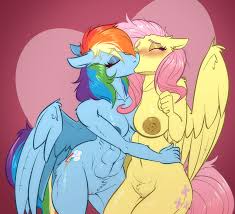 Rule34 - If it exists, there is porn of it  fluttershy (mlp), rainbow dash  (mlp)  6487049