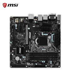 Msi Intel Z97 Lga 1150 Ddr3 Usb 3 1 Atx Motherboard Original New Msi B150m Mortar Desktop Motherboard B150 Socket Lga 1151 I3 I5 I7 Ddr4 64g Sata3 Micro Atx Motherboard Msi Lga
