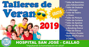 La adolescencia es una muy especial donde el juego podría. Hospital San Jose Ofrece Talleres Gratuitos De Verano 2019 Para Los Adolescentes Entre 12 A 17 Anos