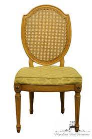 Thomasville Furniture Belvedere Collection Italian Provincial Cane Back Dining Side Chair 810 99 High End Used Furniture