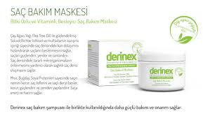 Bitki Ozlu Ve Vitaminli Besleyici Sac Bakim Maskesi Derinex Sac Maske Bitki Sac Bakimi Yag