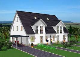 2 und darüber sehnen wir uns auch nach unsrer behausung, die vom himmel ist, und uns verlangt, daß wir damit überkleidet werden;… Vorderansicht Doppelhaus Ein Haus Zwei Eingange Doppelhaus Bauen Haus Doppelhauser