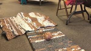I have seen very pretty purses, real cute bags or totes and mats or rugs to the plastic trash bags could be used also but you want to get the heavy industrial kind. Local Business Owner Turns Plastic Bags Into Place To Sleep