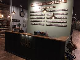 Barber Shop Barber Chairs Salon Reception Desk Wood Signs Barber Shop Interior Barber Shop Barber Shop Sign