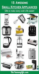 15 Awesome Small Kitchen Appliances For Your Own Wish List Or As A Gift Guide For Others Kitchen Appliances Gadgets Kitchen Appliance List Kitchen Appliances