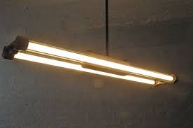 1 Of 2 Industrial Fluorescent Tube Lamps 1stdibs Com Tube Lamp Flourescent Light Fluorescent Lamp